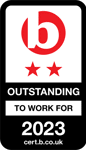 Best companies outstanding 2 star award