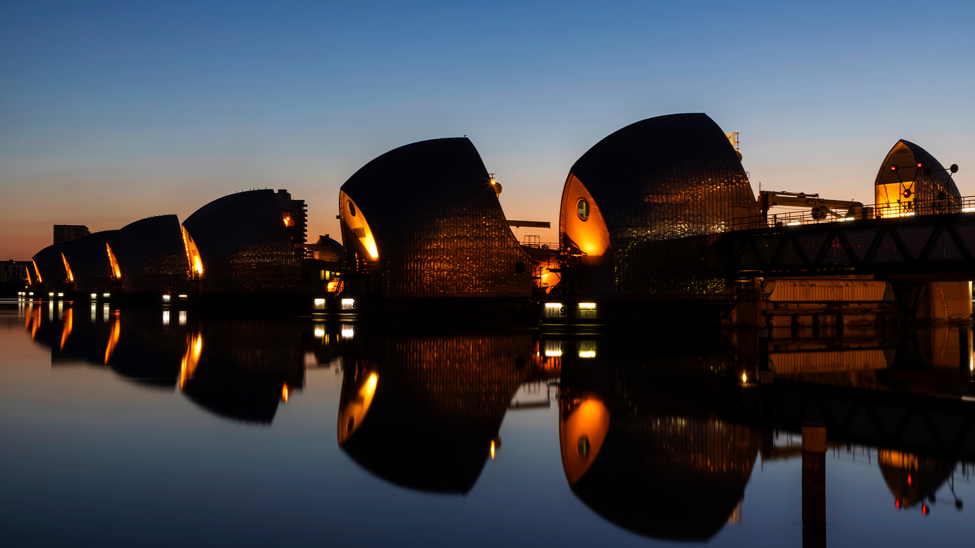 Thames Barrier 1920X1080