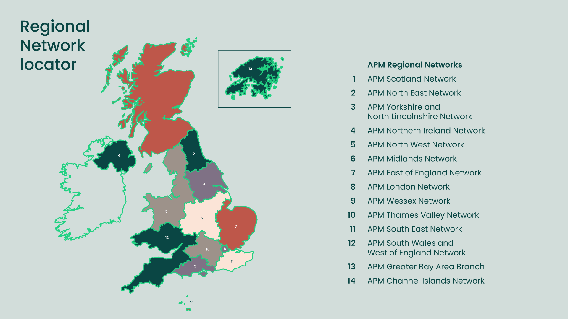 Regional Network Map