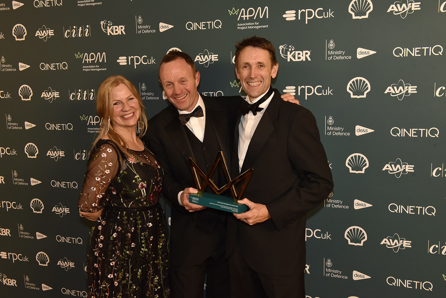 Winners reactions from the APM Project Management Awards 2023