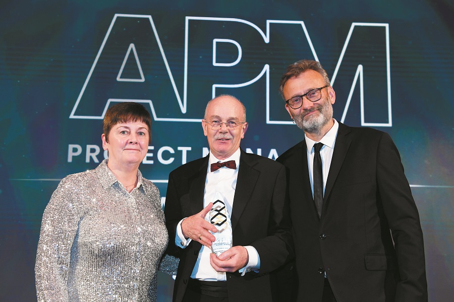 Winners reactions from the APM Project Management Awards 2023